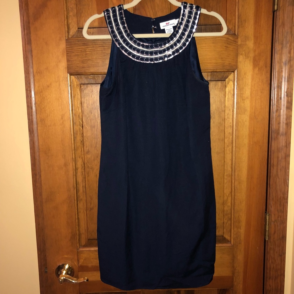 Vineyard Vines Navy Shift Dress